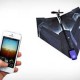 Control paper airplane with smartphone