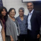 AAPI Executive Director Kiran Ahuja with Indian Americans and others in Chicago