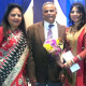 Vandana Jhingan, member executive team, Ashyana Banquet Owner S Jain and Hindi Lovers Club President Vinita Gulbani
