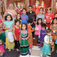 Children devotees during Devi Jagran event