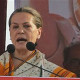Sonia takes on Modi in Guj, says he's only worried about chair