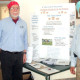 From (L-R) Lady visitor from Housing Task, Brady Hugh with Thakar S Basati. A table was set at Palatine Gurdwara Sahib on Sunday March 30 to
spread awareness about the project