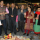 Panditji performing Lohri pooja with Dr Romesh Japra, Rajesh Verma, Vijay Thapar, Sudesh Kumari and Sunita Gupta