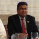 Announcing the launch of IAPAC; Sohan Joshi, Krishna Bansal and Vandana Jhingan
