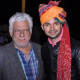 Prashantt Guptha with Om Puri