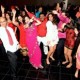 Audeince join in Valentine Day clebrations