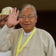 Suu Kyi aide sworn in as Myanmar prez in historic power shift