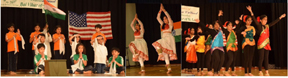 Cultural presentation by Bal Vihar kids