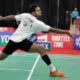 Calgary : H S Prannoy in action at the Canada Open Grand Prix badminton tournament at Calgary on Wednesday. PTI Photo (PTI6_30_2016_000223B)