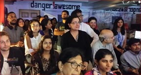 Members of the audience