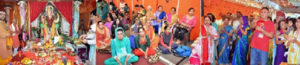 Lord Ganesh prayer and celebrations on the final - Visarjan Day.