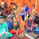 Lord Ganesh prayer and celebrations on the final - Visarjan Day.