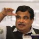 Union Minister of Drinking water and Sanitation Nitin Gadkari addressing a press conference on the achievements of the NDA government during the last six months at YB Chavan on Thursday. Express Photo by Prashant Nadkar. 01.01.2015. Mumbai.