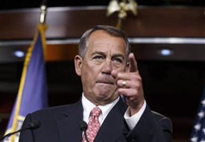 House Speaker John Boehner of Ohio holds what may be his last news conference of the 113th Congress, though critical legislation is still pending, Thursday, Dec. 11