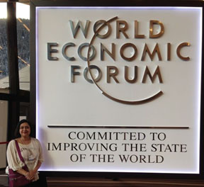 Dr Shelly Batra in Davos