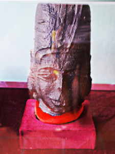 Vishnu stone head from OcEo culture, dating back 4,000-3,500 years