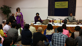 Ustad Shahid Parvez at musical concert in Boston