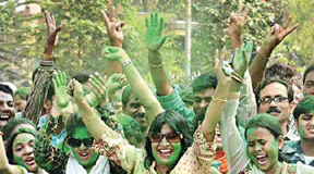 Trinamool heads for landslide victory in Bengal Assembly polls