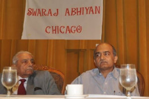 Shanti Bhushan and Prashant Bhushan