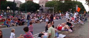 With fireworks (below) and huge gathering, Boston celebrates American Independence Day