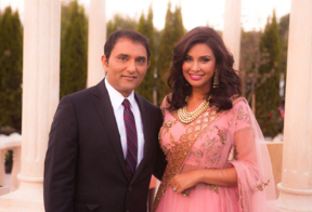 Founder Dr. Naveen Mehrotra with actor and activist Lisa Ray