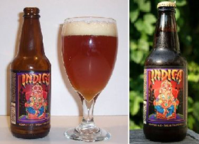 Lord Ganesha on beer bottles