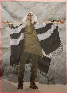 Sadhguru pic in his book