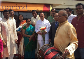 Dy Telengana CM Mohammad Mahmood Ali, honored at the event