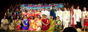 Colorful CAA gathering - members, guests and artists