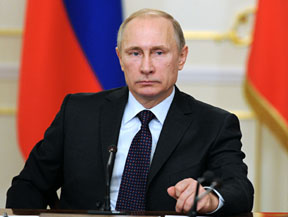 Russian President Vladimir Putin