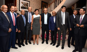 With Commerce Secretary Pritzker in New Delhi with Indiaspora Delegation - Aug 2016