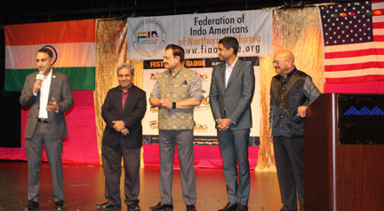 Ash Kalra, Consul General Venkatesan Ashok, Dr Romesh Japra, Ro Khanna & Rajesh Verma