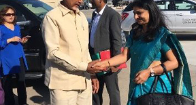 Andhra CM Naidu signs MOU in Iowa
