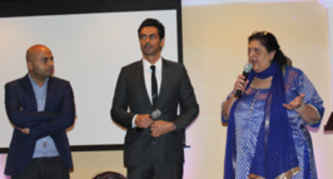 Arjun Rampal for support to CRY efforts