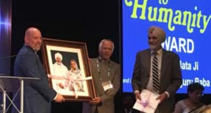 Nirankari Guru honored for ‘Service to Humanity’
