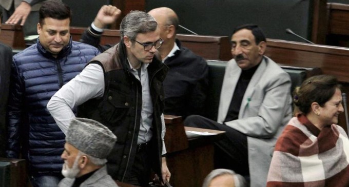 Protests rock J-K Assembly over Army chief’s remarks