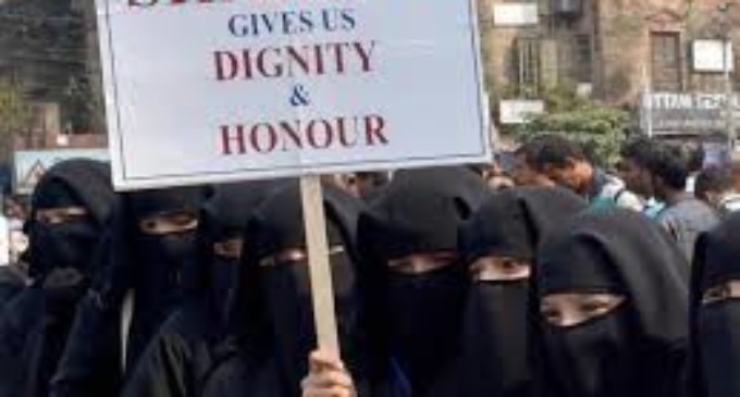 Muslim women march against instant talaq bill