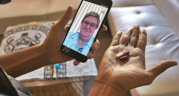 App pushes people to take pills
