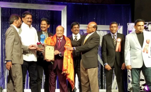 Telugu Convention lauds Raja, honors Iftekhar Shareef