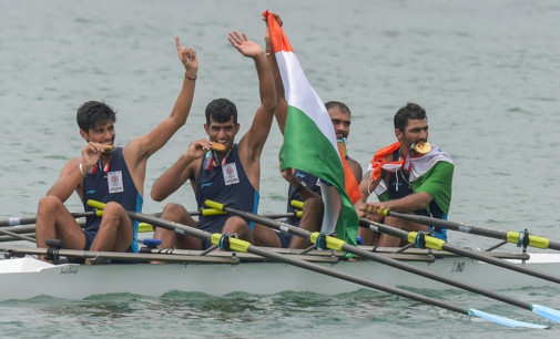 Indian rowers claim gold, 2 bronze medals