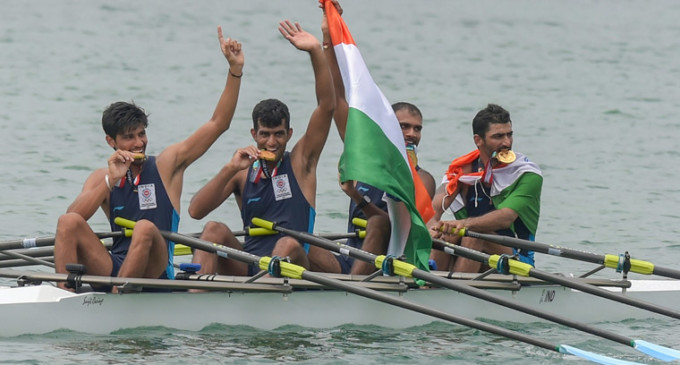 Indian rowers claim gold, 2 bronze medals