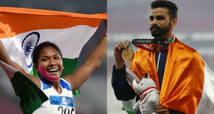 Swapna, Arpinder strike gold, Dutee clinches second Asian Games medal
