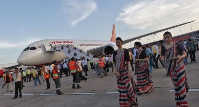 Air India air hostess falls off plane at Mumbai airport