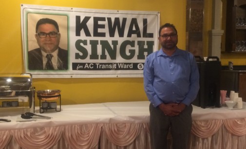 Kewal Singh running for Board of Directors, AC Transit 