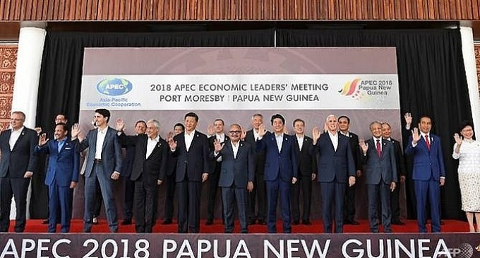 APEC leaders divided after US, China spat