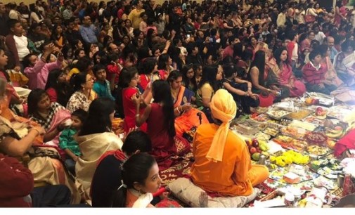 BSS temple organizes Diwali celebrations