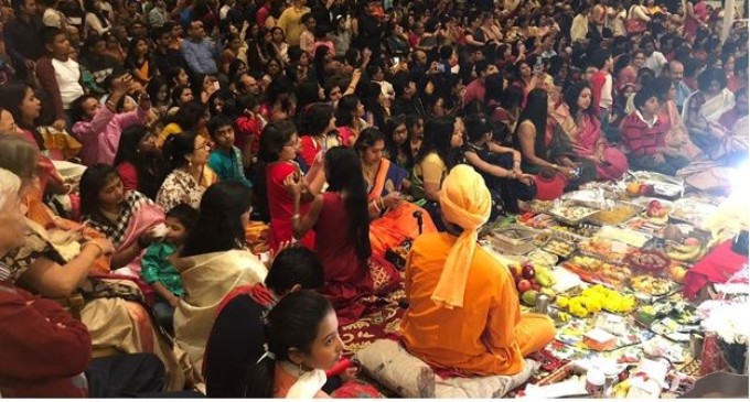 BSS temple organizes Diwali celebrations