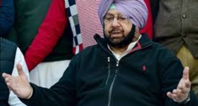 Maintain status quo in filling up of civil posts in Chandigarh UT, Amarinder writes to Modi