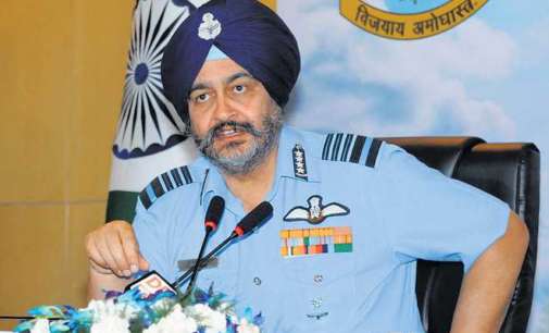 Air Force chief Dhanoa interacts with air warriors of India and the US