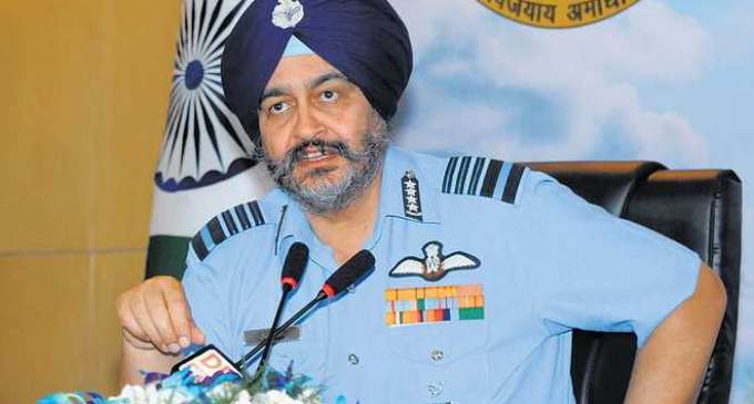 Air Force chief Dhanoa interacts with air warriors of India and the US